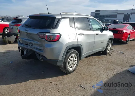 2018 Jeep Compass Sport Fwd z USA, uszkodzony, nr VIN 3C4NJCAB6JT255003
